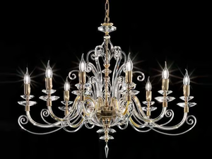 ALICANTE ELLIPSE L10 - Crystal chandelier with Swarovski® Crystals _ Euroluce Lampadari